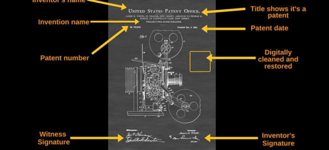 Patent Prints Patent Art Patent Drawings